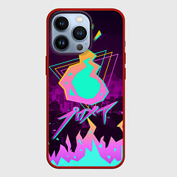 Чехол для iPhone 13 Pro PROMARE, цвет: 3D-красный