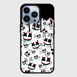 Чехол для iPhone 13 Pro MARSHMELLO GLITCH, цвет: 3D-черный