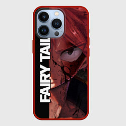 Чехол для iPhone 13 Pro FAIRY TAIL ХВОСТ ФЕИ, цвет: 3D-красный