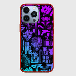 Чехол для iPhone 13 Pro THE LAST OF US 2, цвет: 3D-красный