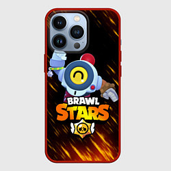 Чехол для iPhone 13 Pro BRAWL STARS NANI, цвет: 3D-красный