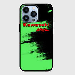 Чехол для iPhone 13 Pro Kawasaki, цвет: 3D-черный