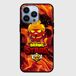 Чехол для iPhone 13 Pro BRAWL STARS EVIL GENE ДЖИН, цвет: 3D-черный