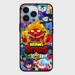 Чехол iPhone 13 Pro BRAWL STARS EVIL GENE ДЖИН