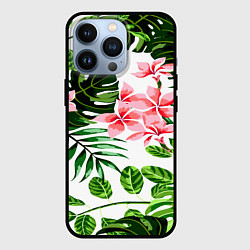 Чехол для iPhone 13 Pro ЛЕТО ТЕКСТУРА, цвет: 3D-черный