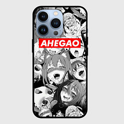 Чехол для iPhone 13 Pro AHEGAO АХЕГАО, цвет: 3D-черный