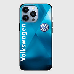 Чехол для iPhone 13 Pro VOLKSWAGEN, цвет: 3D-черный