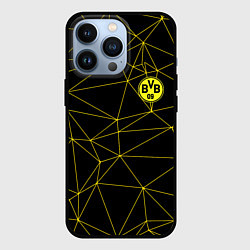 Чехол для iPhone 13 Pro BORUSSIA, цвет: 3D-черный