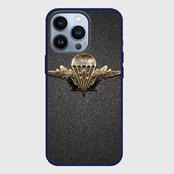 Чехол для iPhone 13 Pro ВДВ, цвет: 3D-тёмно-синий