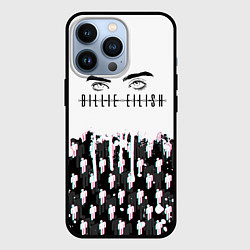 Чехол для iPhone 13 Pro BILLIE EILISH GLITCH, цвет: 3D-черный