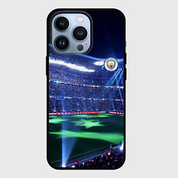 Чехол для iPhone 13 Pro FC MANCHESTER CITY, цвет: 3D-черный