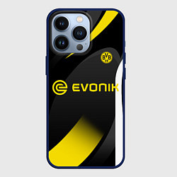 Чехол для iPhone 13 Pro BORUSSIA DORTMUND, цвет: 3D-тёмно-синий