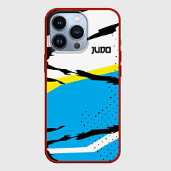 Чехол для iPhone 13 Pro Judo, цвет: 3D-красный