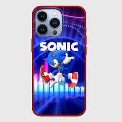 Чехол для iPhone 13 Pro SONIC СОНИК, цвет: 3D-красный