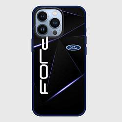 Чехол для iPhone 13 Pro FORD, цвет: 3D-тёмно-синий