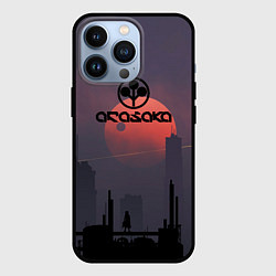 Чехол для iPhone 13 Pro Cyberpunk 2077 - Arasaka, цвет: 3D-черный