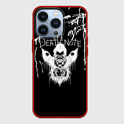 Чехол для iPhone 13 Pro Death Note, цвет: 3D-красный