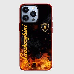 Чехол iPhone 13 Pro LAMBORGHINI