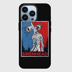 Чехол для iPhone 13 Pro Сиреноголовый, цвет: 3D-черный