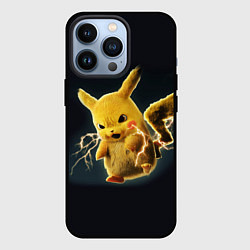 Чехол для iPhone 13 Pro Pikachu Pika Pika, цвет: 3D-черный