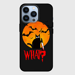 Чехол iPhone 13 Pro What Cat Halloween