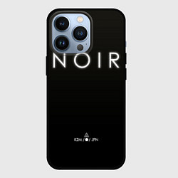 Чехол для iPhone 13 Pro Monogatari - Noir на черном, цвет: 3D-черный
