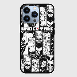 Чехол для iPhone 13 Pro UNDERTALE, цвет: 3D-черный