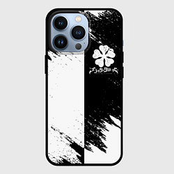 Чехол для iPhone 13 Pro ЧЁРНЫЙ КЛЕВЕР BLACK CLOVER, цвет: 3D-черный