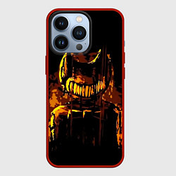 Чехол для iPhone 13 Pro Bendy And The Ink Machine, цвет: 3D-красный