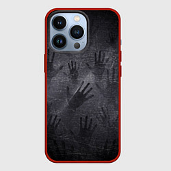 Чехол для iPhone 13 Pro ЛАДОНИ УШЕДШИХ, цвет: 3D-красный