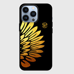 Чехол для iPhone 13 Pro ХАБИБ, цвет: 3D-черный