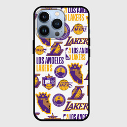 Чехол iPhone 13 Pro LAKERS LOGO