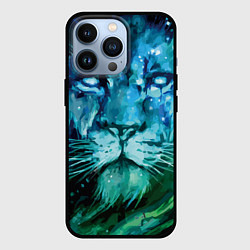 Чехол для iPhone 13 Pro СУМРАЧНЫЙ ЛЕВ, цвет: 3D-черный