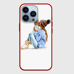 Чехол для iPhone 13 Pro Самая лучшая мама, цвет: 3D-красный