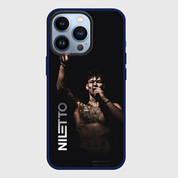 Чехол для iPhone 13 Pro NILETTO, цвет: 3D-тёмно-синий
