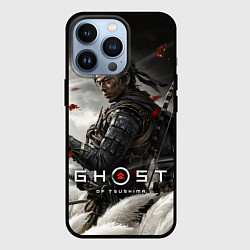 Чехол для iPhone 13 Pro Ghost of Tsushima, цвет: 3D-черный