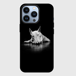 Чехол для iPhone 13 Pro Puppy, цвет: 3D-черный