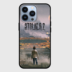 Чехол для iPhone 13 Pro Stalker, цвет: 3D-черный