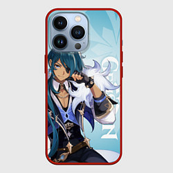 Чехол для iPhone 13 Pro GENSHIN IMPACT, КЭЙА, цвет: 3D-красный