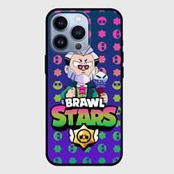 Чехол для iPhone 13 Pro Brawl Stars Byron, цвет: 3D-черный