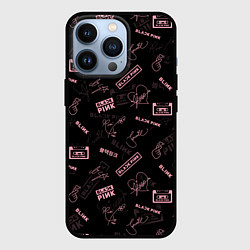 Чехол для iPhone 13 Pro BLACKPINK, цвет: 3D-черный