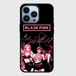 Чехол для iPhone 13 Pro BLACKPINK, цвет: 3D-черный