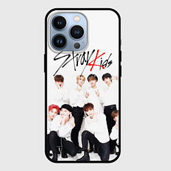 Чехол для iPhone 13 Pro STRAY KIDS, цвет: 3D-черный