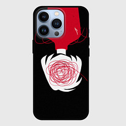 Чехол для iPhone 13 Pro Любовь, цвет: 3D-черный