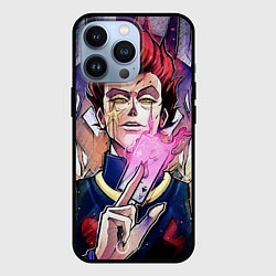 Чехол для iPhone 13 Pro Хисока Hunter x Hunter, цвет: 3D-черный