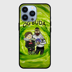 Чехол для iPhone 13 Pro Репер - OG Buda, цвет: 3D-черный