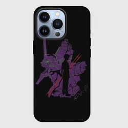 Чехол для iPhone 13 Pro Евангилион, цвет: 3D-черный