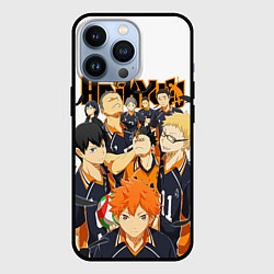 Чехол для iPhone 13 Pro ВОЛЕЙБОЛ!! HAIKYUU!!, цвет: 3D-черный