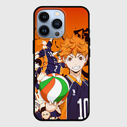 Чехол для iPhone 13 Pro ВОЛЕЙБОЛ!! HAIKYUU!!, цвет: 3D-черный