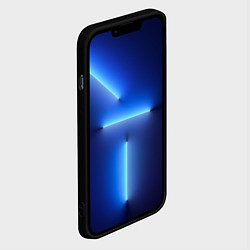 Чехол для iPhone 13 Pro Синий, цвет: 3D-черный — фото 2